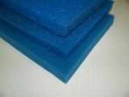 Filtermatte blau 3cm fein ca. 50x50cm